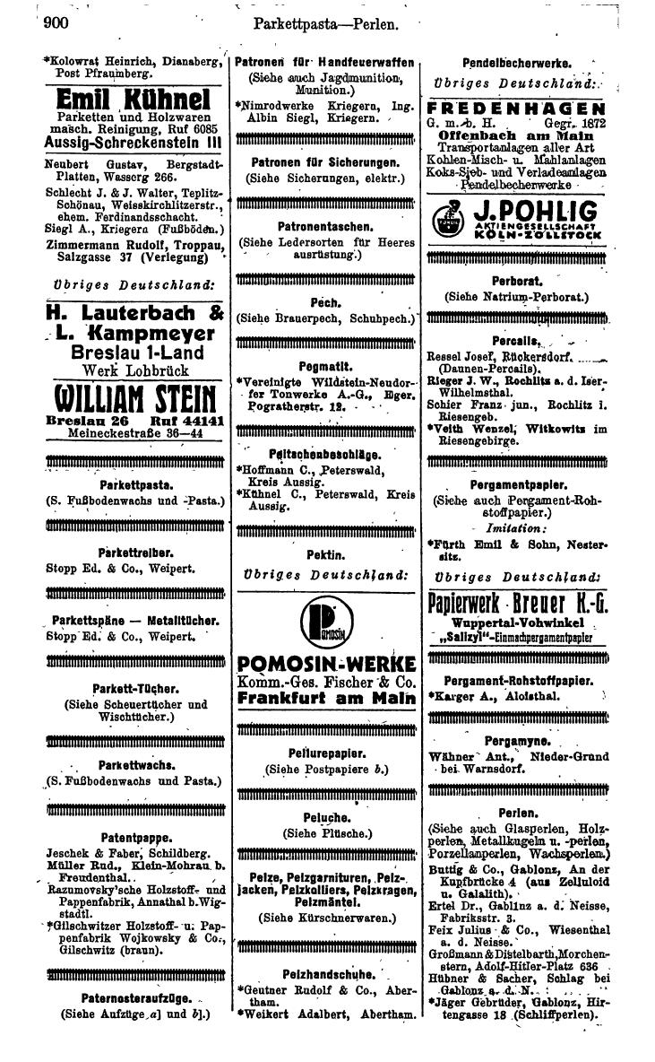 Compass. Kommerzielles Jahrbuch 1943: Sudetenland. - Seite 954
