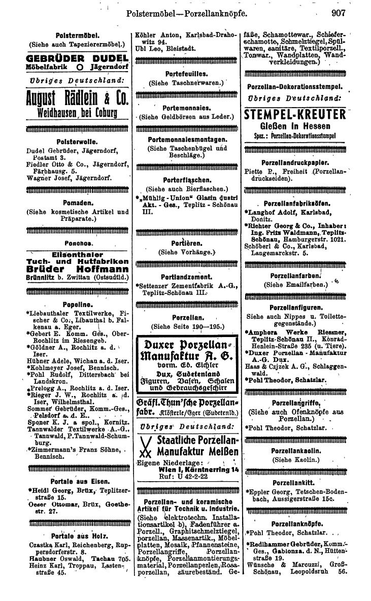 Compass. Kommerzielles Jahrbuch 1943: Sudetenland. - Page 961