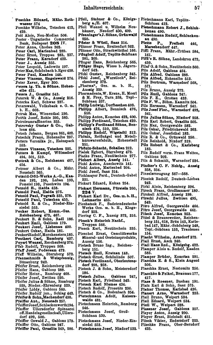 Compass. Kommerzielles Jahrbuch 1942: Sudetenland. - Seite 67