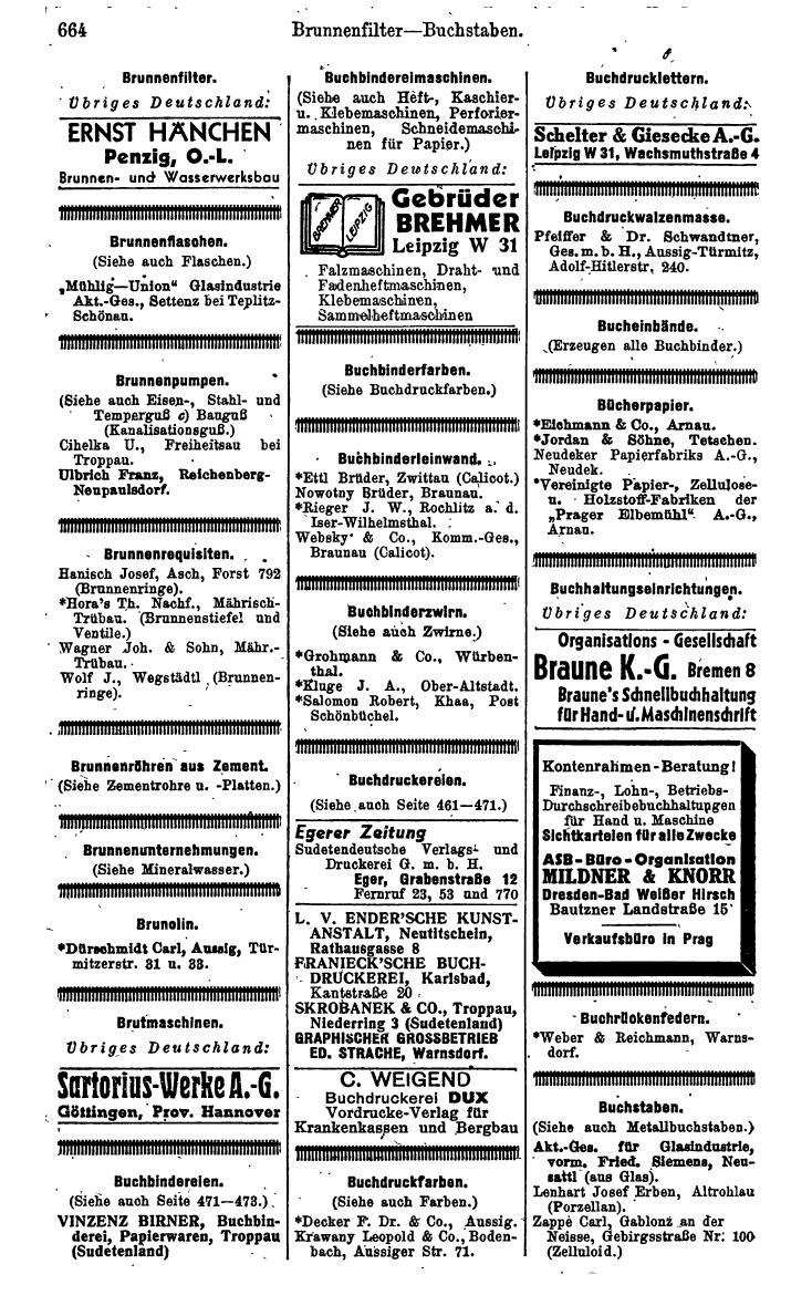 Compass. Kommerzielles Jahrbuch 1942: Sudetenland. - Seite 710