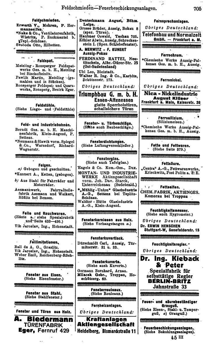 Compass. Kommerzielles Jahrbuch 1942: Sudetenland. - Seite 751