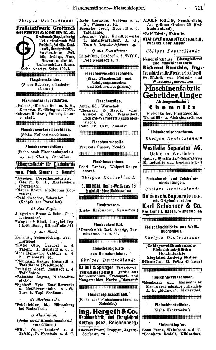 Compass. Kommerzielles Jahrbuch 1942: Sudetenland. - Seite 757