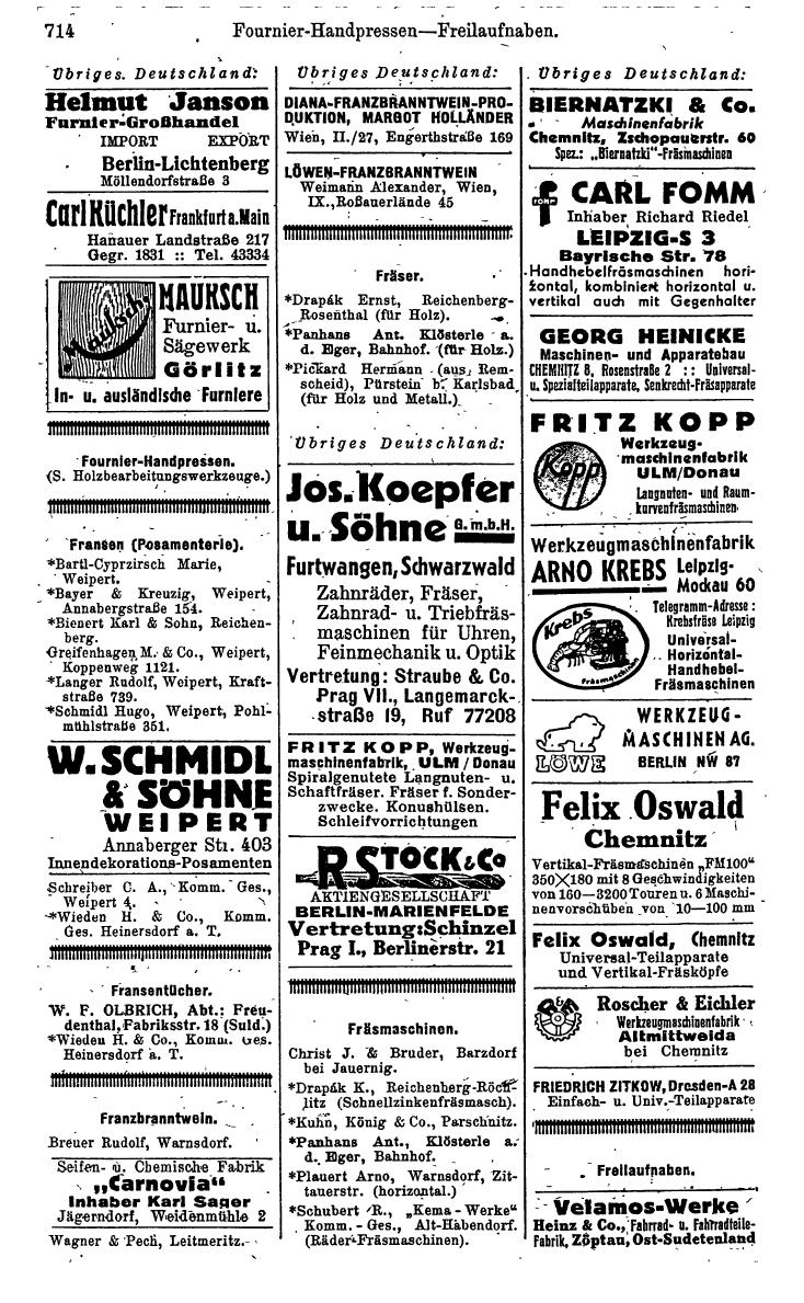 Compass. Kommerzielles Jahrbuch 1942: Sudetenland. - Page 760