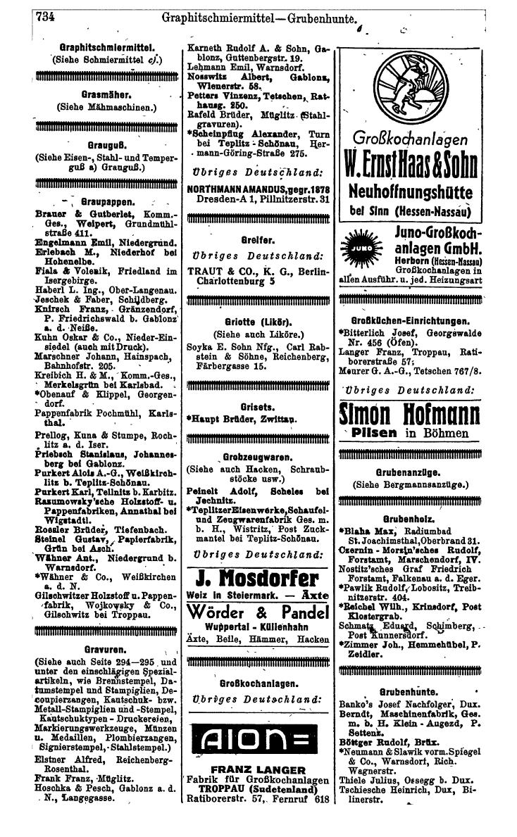 Compass. Kommerzielles Jahrbuch 1942: Sudetenland. - Page 780