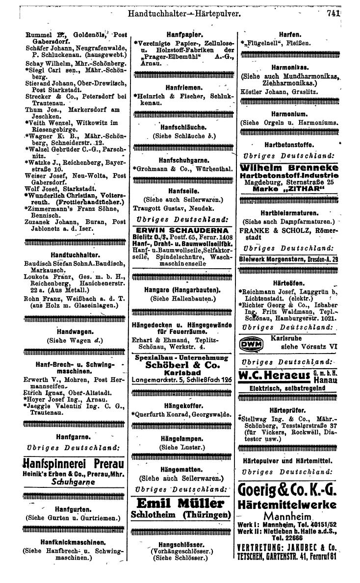 Compass. Kommerzielles Jahrbuch 1942: Sudetenland. - Seite 787