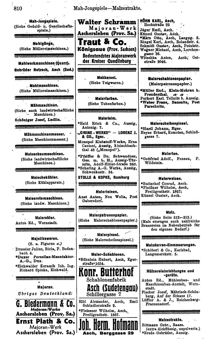 Compass. Kommerzielles Jahrbuch 1942: Sudetenland. - Seite 856