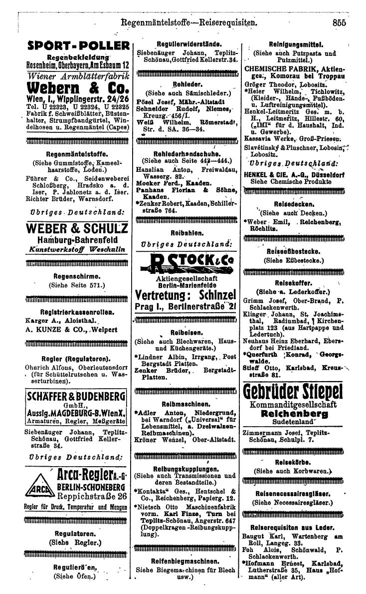 Compass. Kommerzielles Jahrbuch 1942: Sudetenland. - Seite 901
