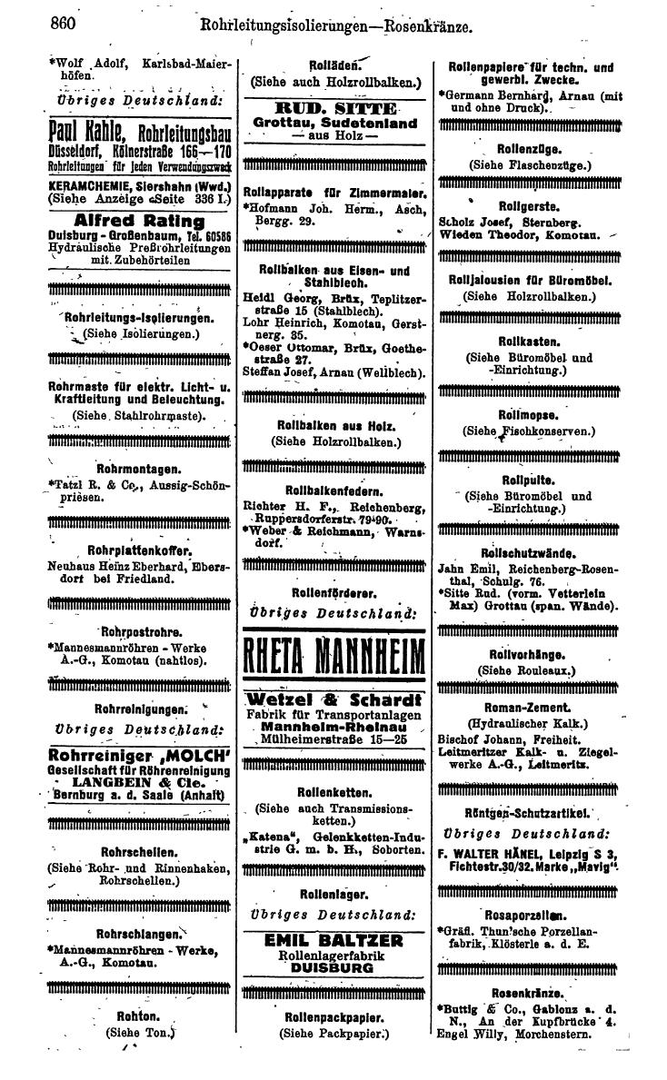 Compass. Kommerzielles Jahrbuch 1942: Sudetenland. - Seite 906