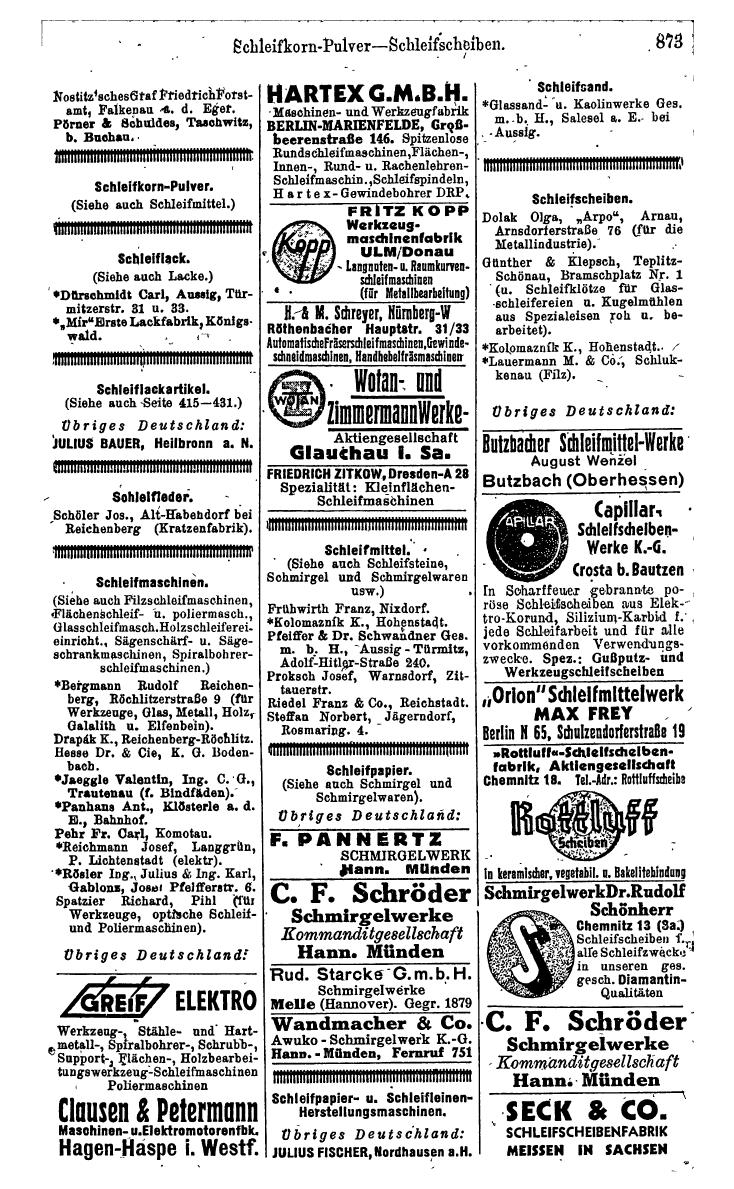 Compass. Kommerzielles Jahrbuch 1942: Sudetenland. - Seite 919