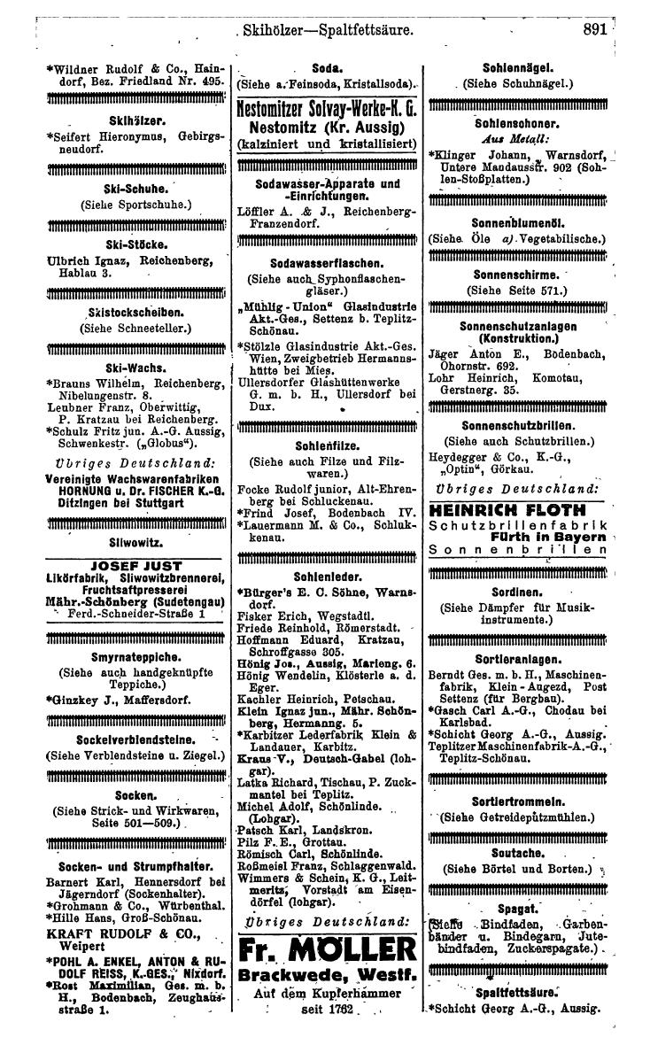 Compass. Kommerzielles Jahrbuch 1942: Sudetenland. - Page 937