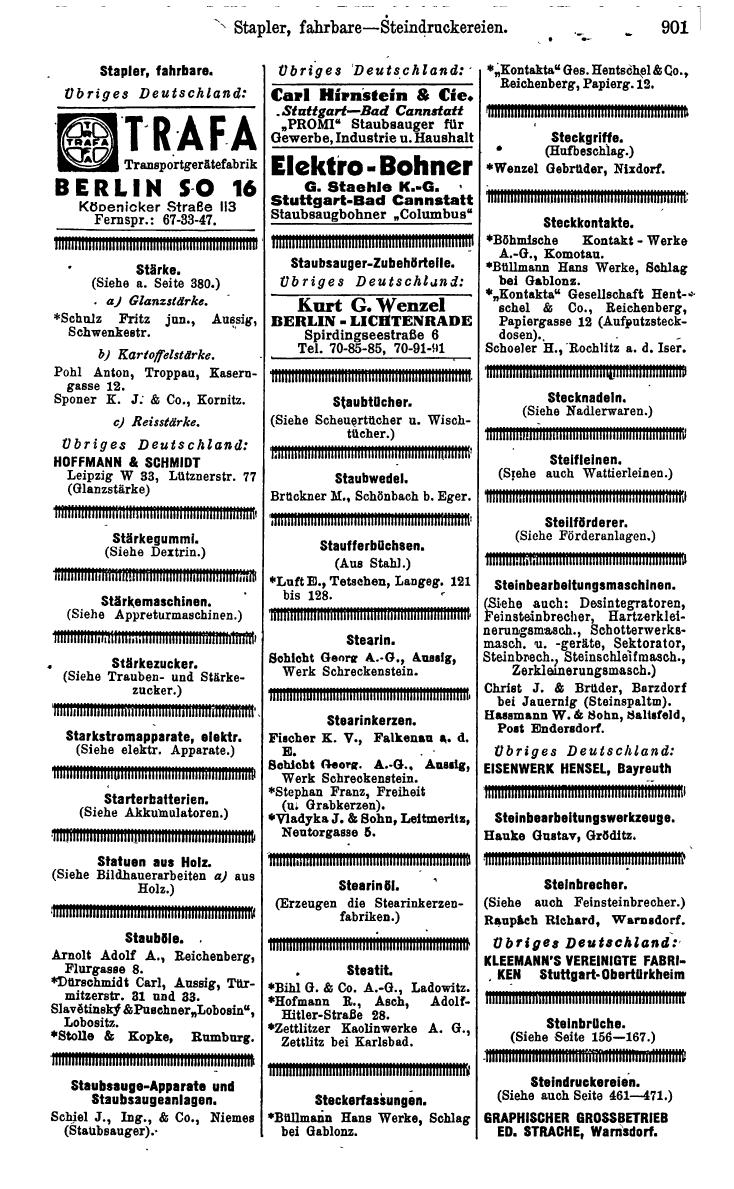 Compass. Kommerzielles Jahrbuch 1942: Sudetenland. - Page 947