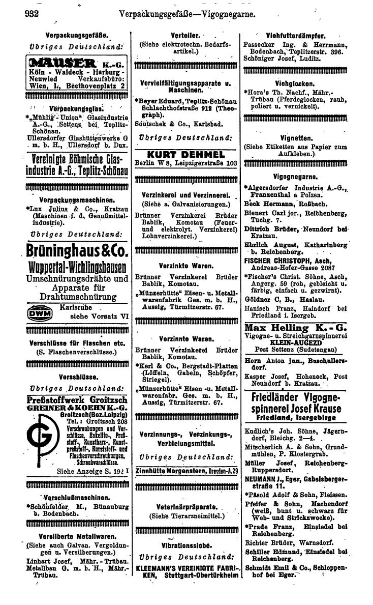 Compass. Kommerzielles Jahrbuch 1942: Sudetenland. - Seite 978