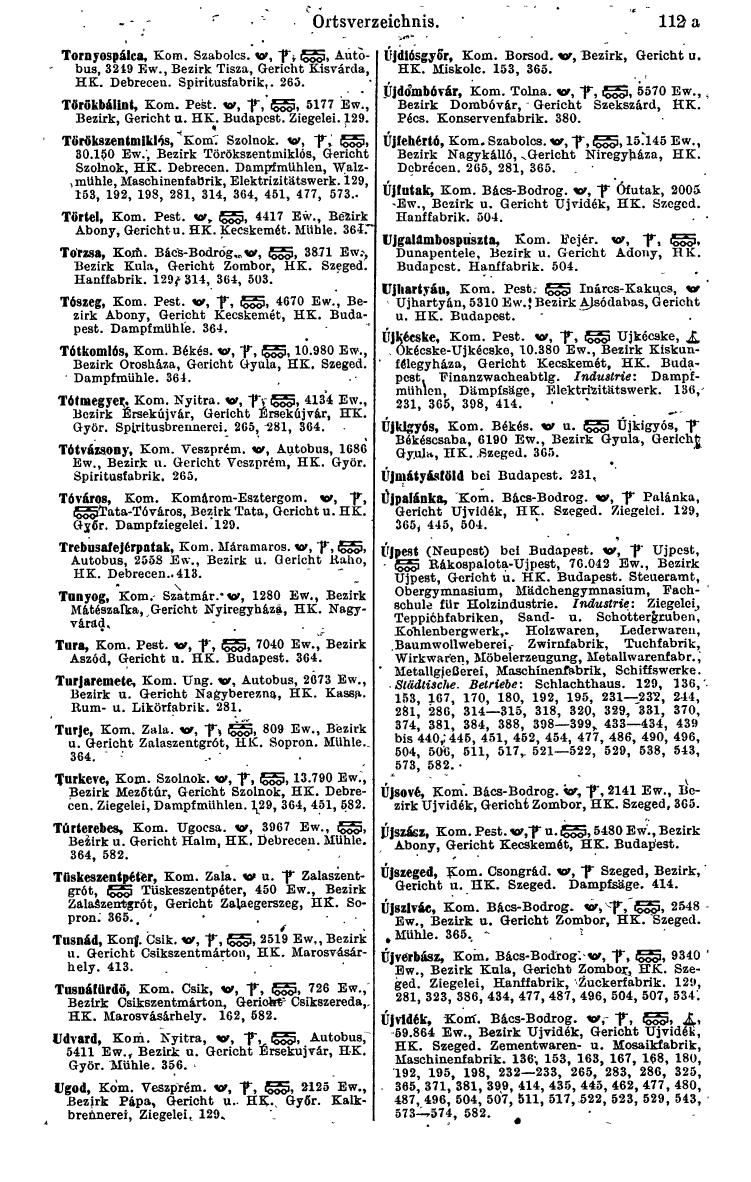 Compass. Kommerzielles Jahrbuch 1943: Ungarn. - Seite 135