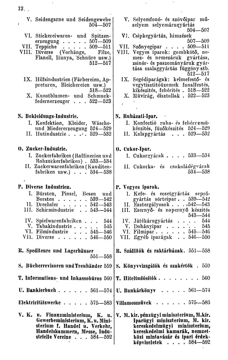 Compass. Kommerzielles Jahrbuch 1943: Ungarn. - Seite 16