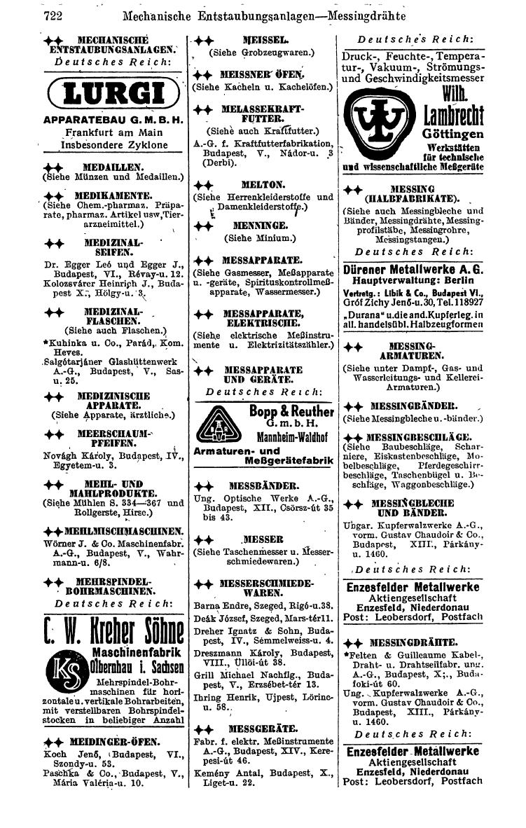 Compass. Kommerzielles Jahrbuch 1943: Ungarn. - Page 784