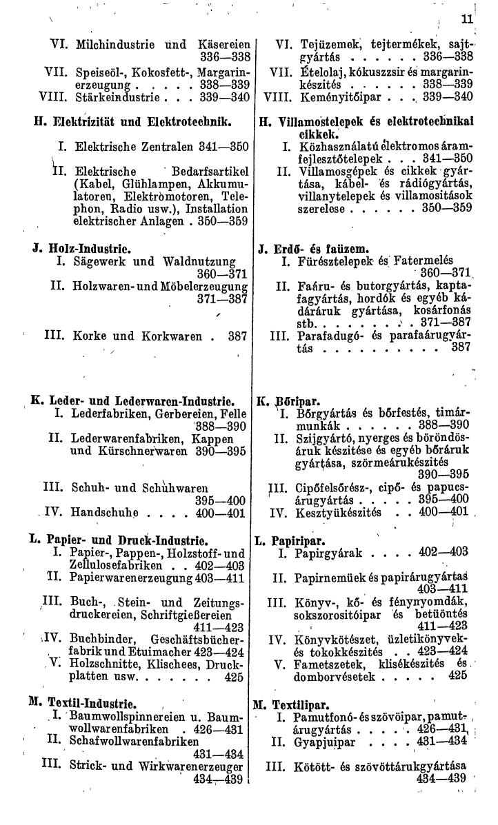 Compass. Kommerzielles Jahrbuch 1942: Ungarn. - Seite 17