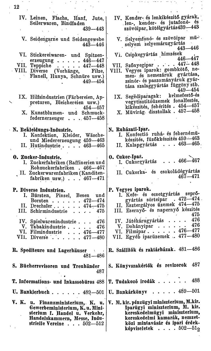 Compass. Kommerzielles Jahrbuch 1942: Ungarn. - Seite 18