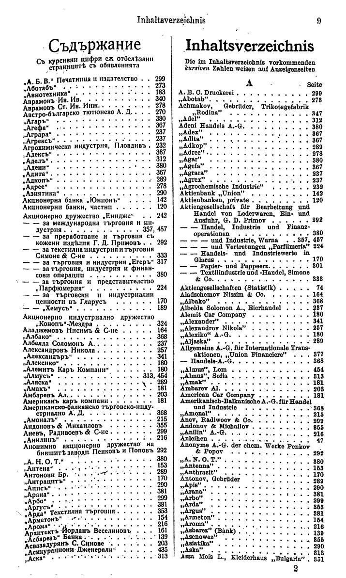 Compass. Finanzielles Jahrbuch 1942: Bulgarien. - Seite 15