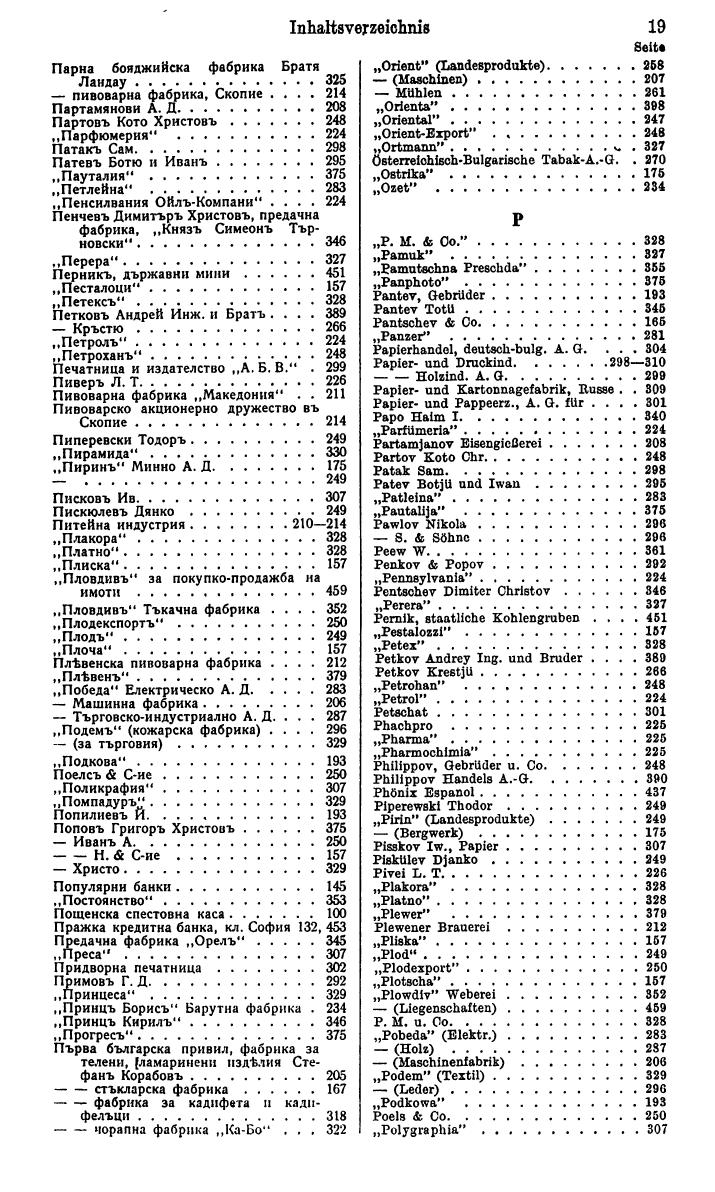 Compass. Finanzielles Jahrbuch 1942: Bulgarien. - Seite 25
