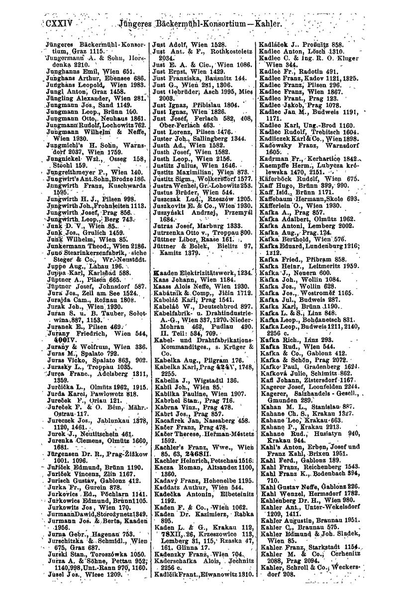 Compass 1912, III. Band, Teil 1 - Seite 136