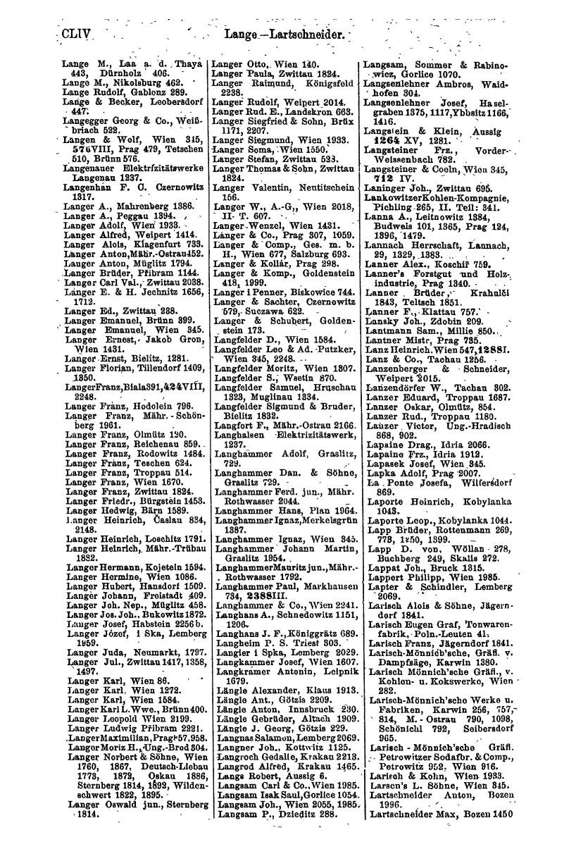 Compass 1912, III. Band, Teil 1 - Seite 166