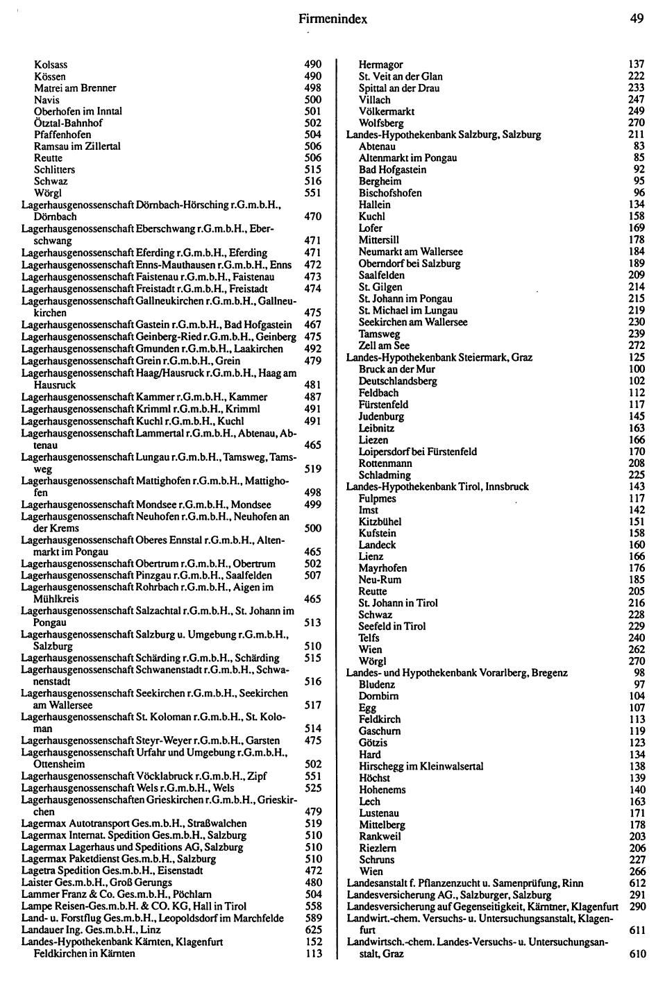 Inhaltsverzeichnis Compass 1992 - Page 329