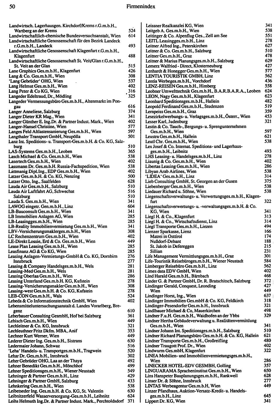 Inhaltsverzeichnis Compass 1992 - Page 330