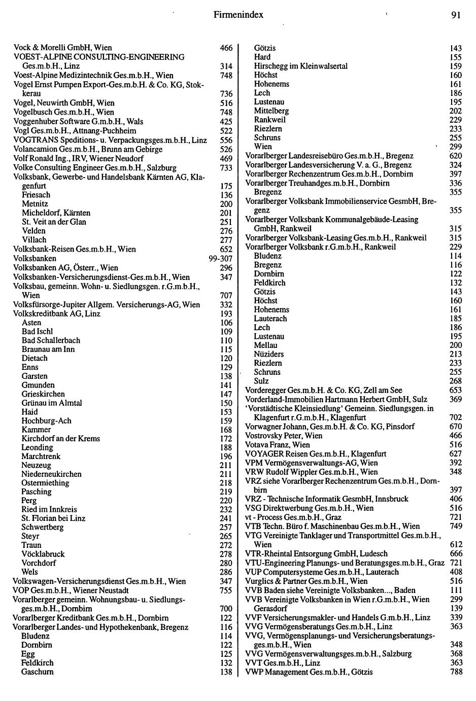 Dienstleistungs- und Behörden-Compass 1994/95 - Page 89