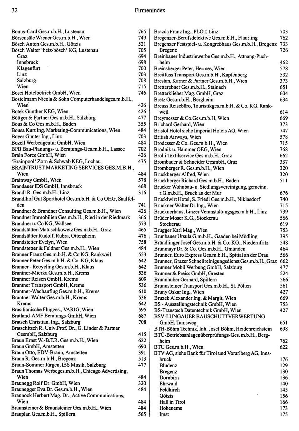 Dienstleistungs- und Behörden-Compass 1995/96 - Page 30