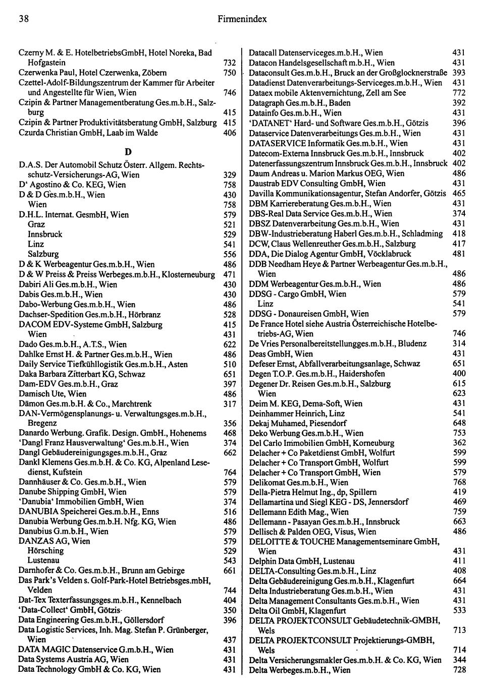 Dienstleistungs- und Behörden-Compass 1995/96 - Page 36