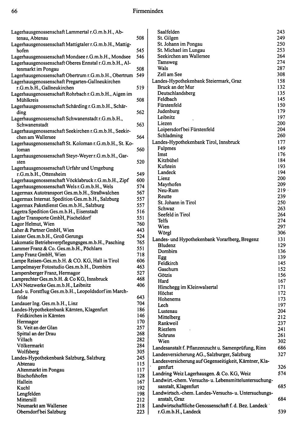 Dienstleistungs- und Behörden-Compass 1995/96 - Page 64