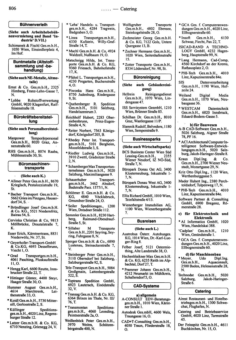 Dienstleistungs- und Behörden-Compass 1995/96 - Page 808