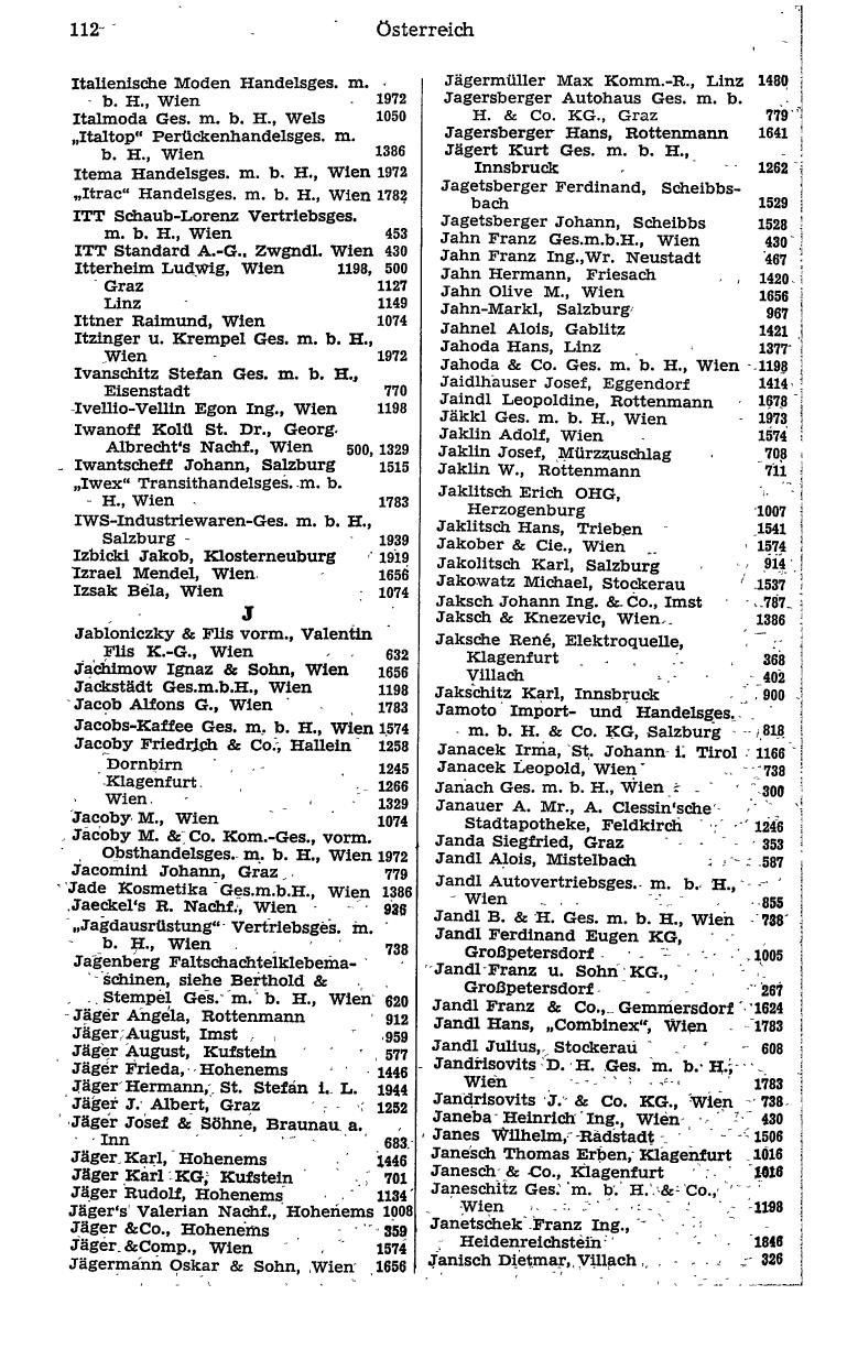 Handels-Compass 1975 - Page 132