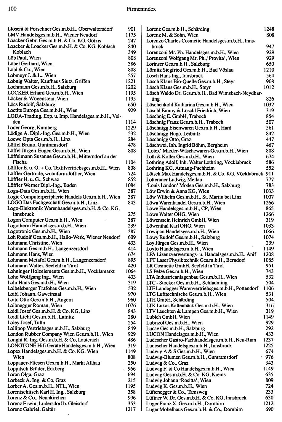 Inhaltsverzeichnis Compass 1992 - Seite 101