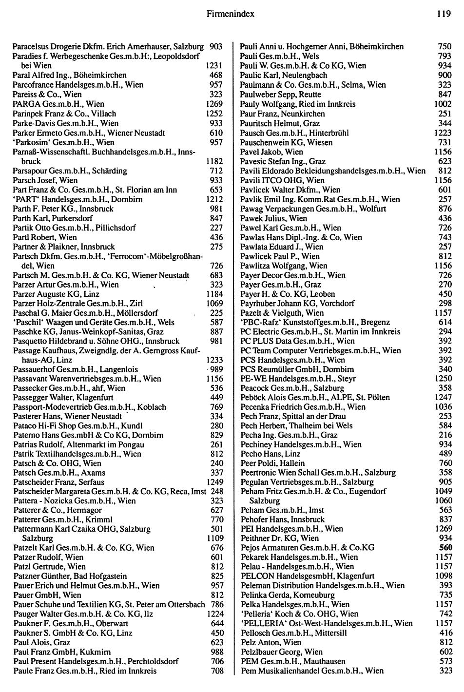 Inhaltsverzeichnis Compass 1992 - Seite 120