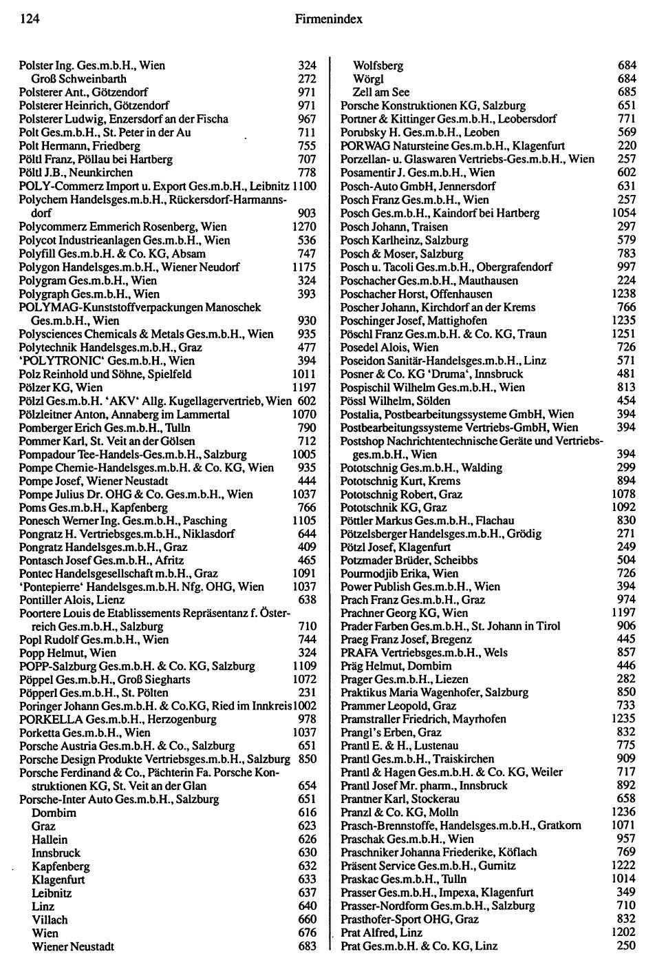 Inhaltsverzeichnis Compass 1992 - Seite 125