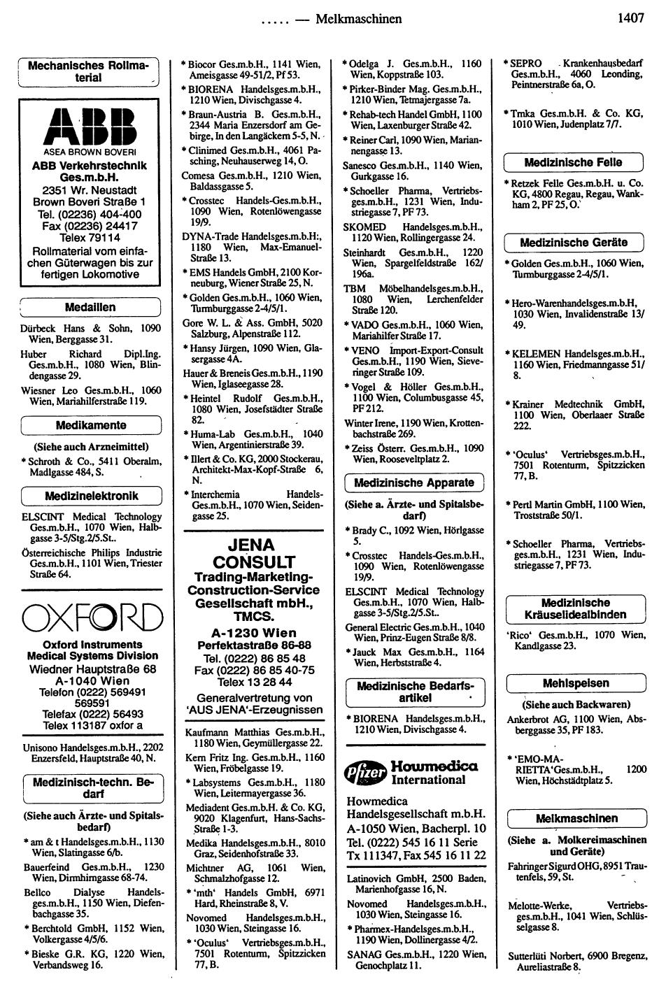 Handels-Compass 1992/93 - Page 1399