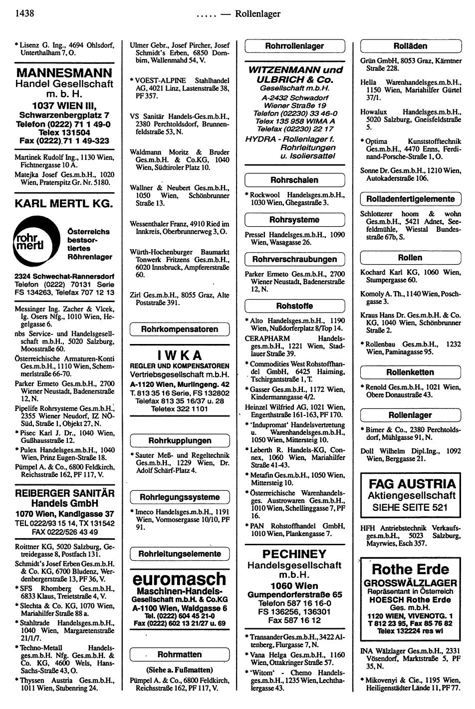 Handels-Compass 1992/93 - Page 1430