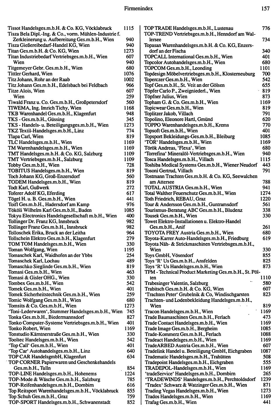 Handels-Compass 1992/93 - Page 159