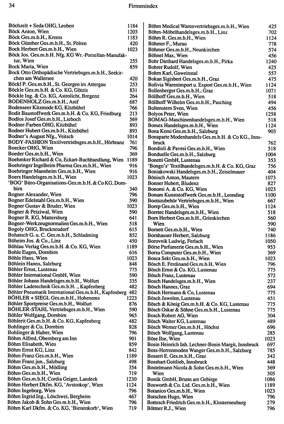 Inhaltsverzeichnis Compass 1992 - Page 35