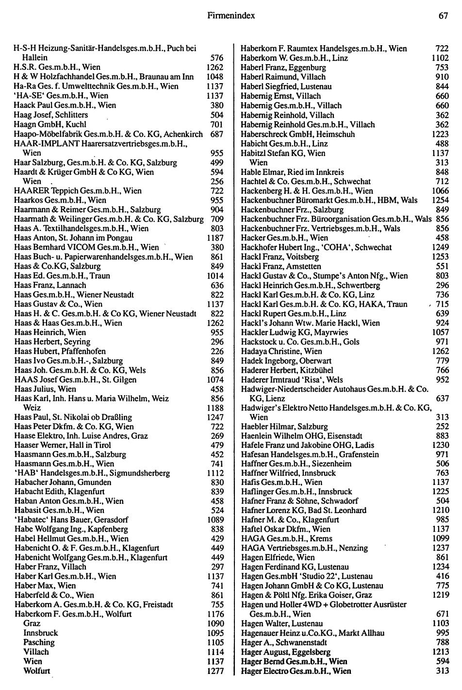 Handels-Compass 1992/93 - Page 69