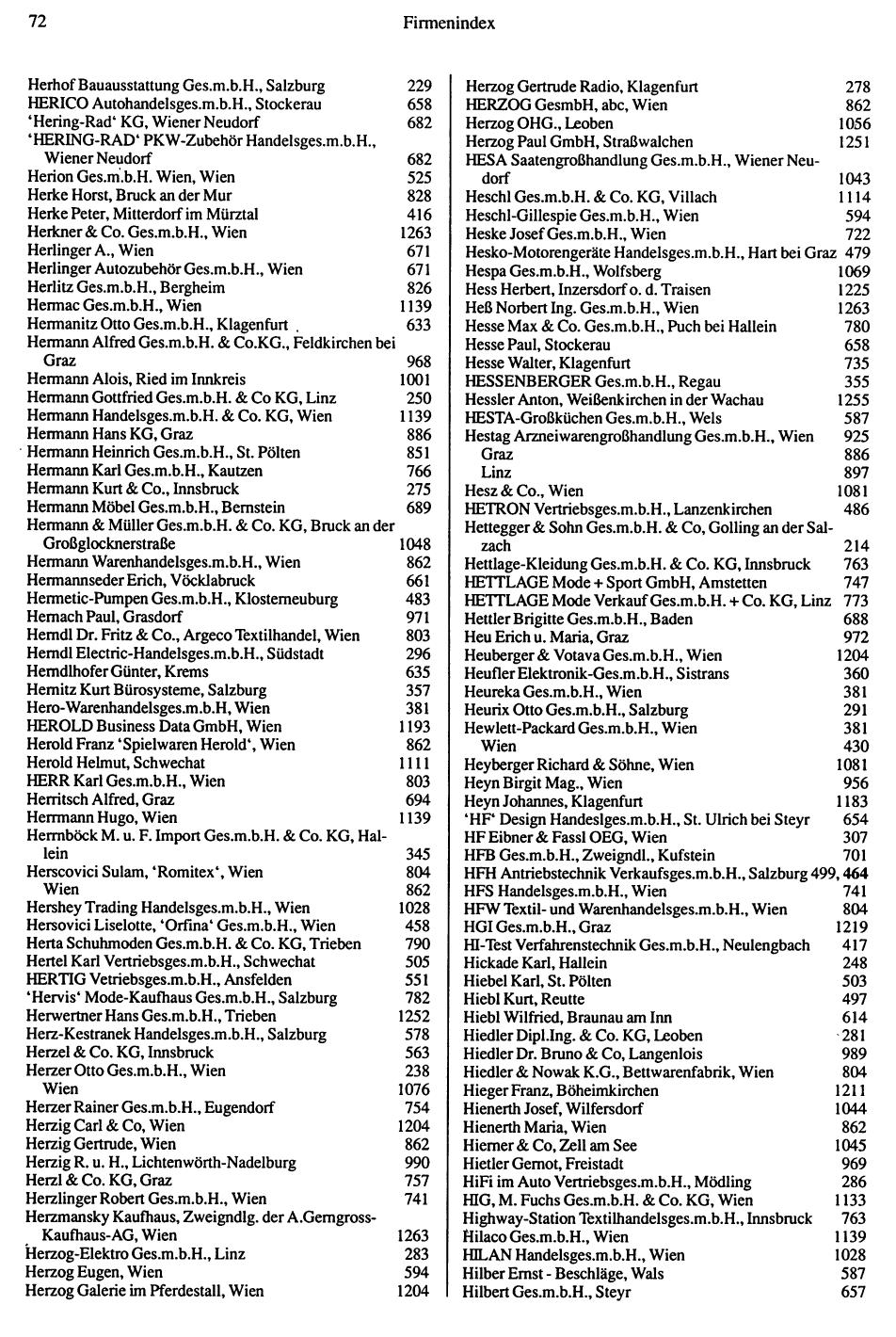 Handels-Compass 1992/93 - Page 74