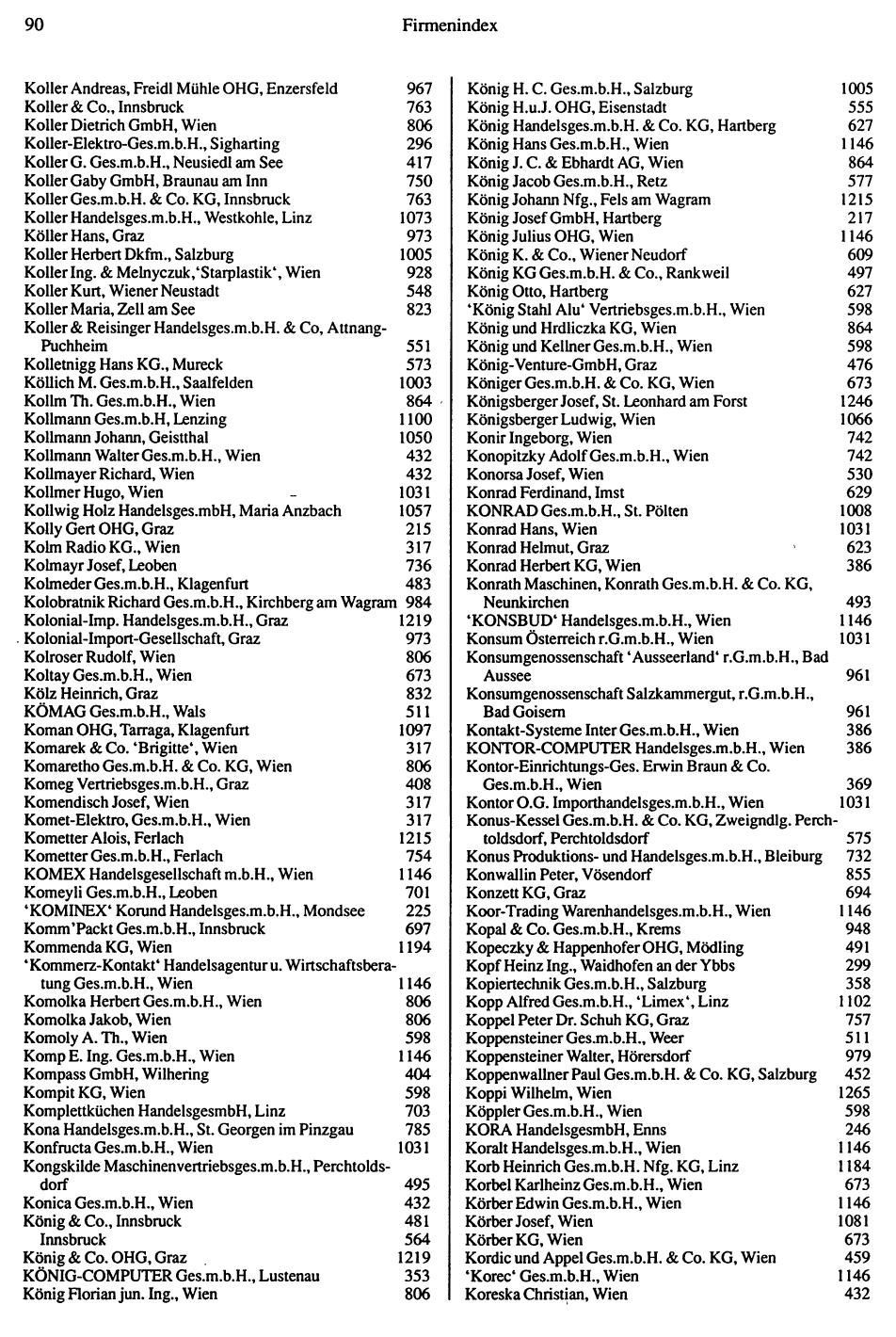 Handels-Compass 1992/93 - Page 92