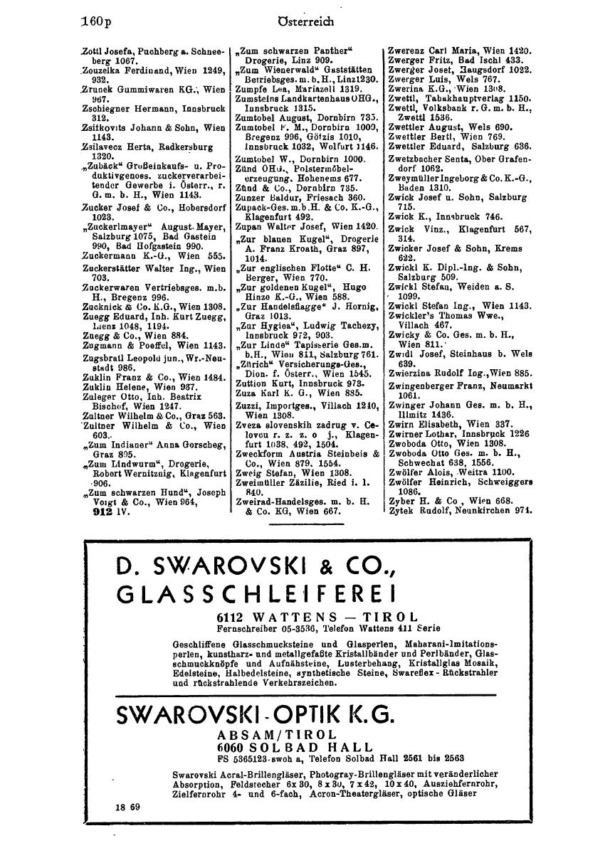 Handels-Compass 1969 - Seite 200