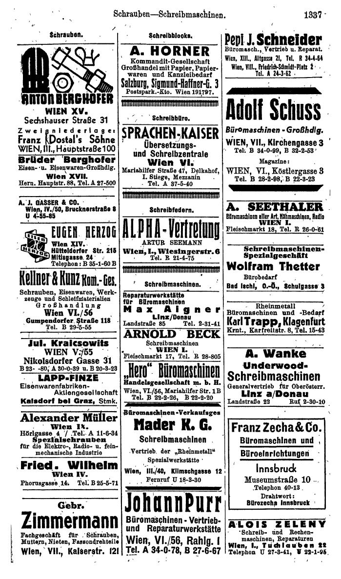 Handels-Compass 1946/47 - Seite 1913