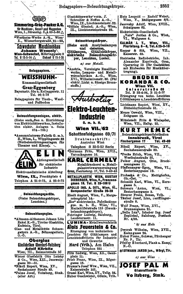 Industrie-Compass 1953 - Seite 2631