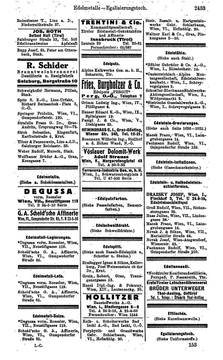 Industrie-Compass 1953 - Seite 2713