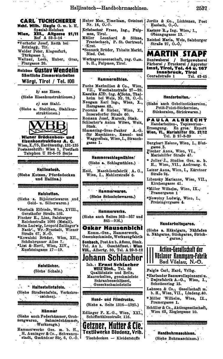 Industrie-Compass 1953 - Seite 2817