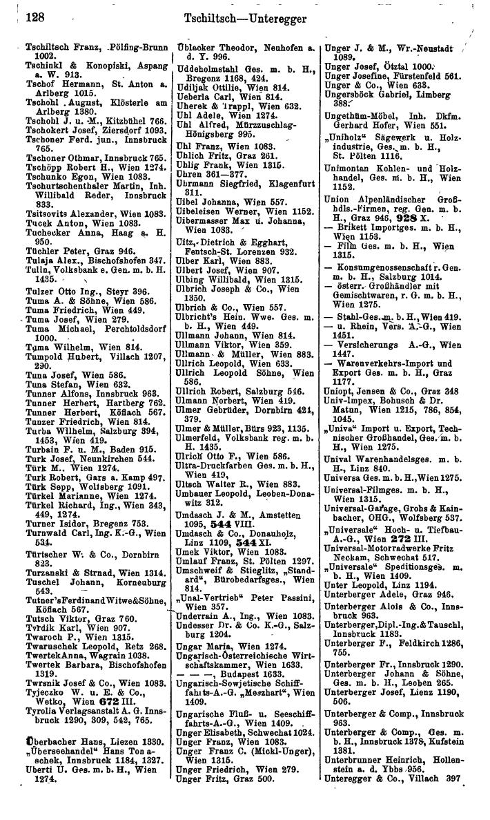 Handels-Compass 1954 - Page 176