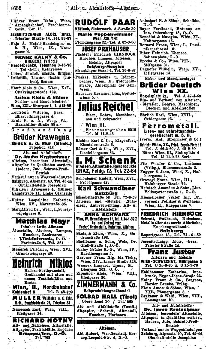 Handels-Compass 1954 - Page 1890